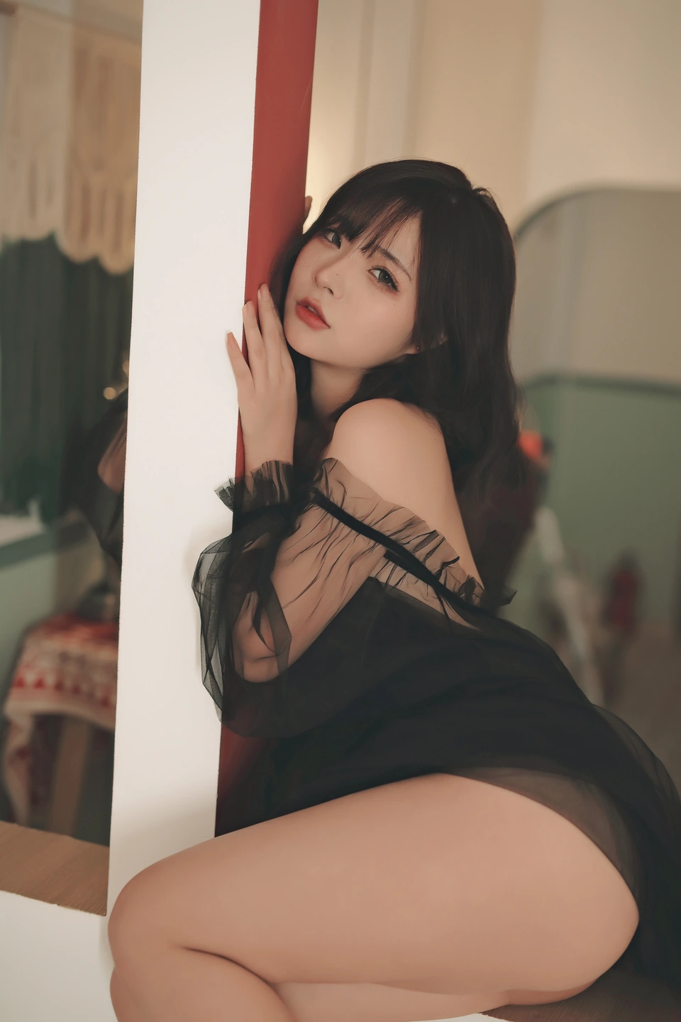 yuuhui玉汇 – NO.021 Aizen no Kami Black Silk Sheer + Rope Bondage (104 photos) - Yuuhuiyu Hui (yuuhui玉汇) - Photo 62 of 104