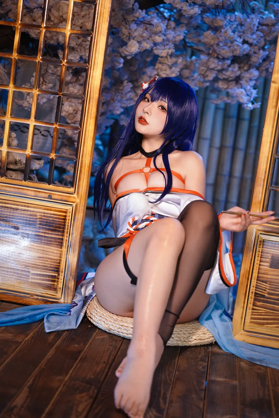 yuuhui玉汇 – NO.028 Erophone Re 真子-和服抹油[82P-957.6M] (82 photos) - Yuuhuiyu Hui (yuuhui玉汇) - Photo 5 of 82