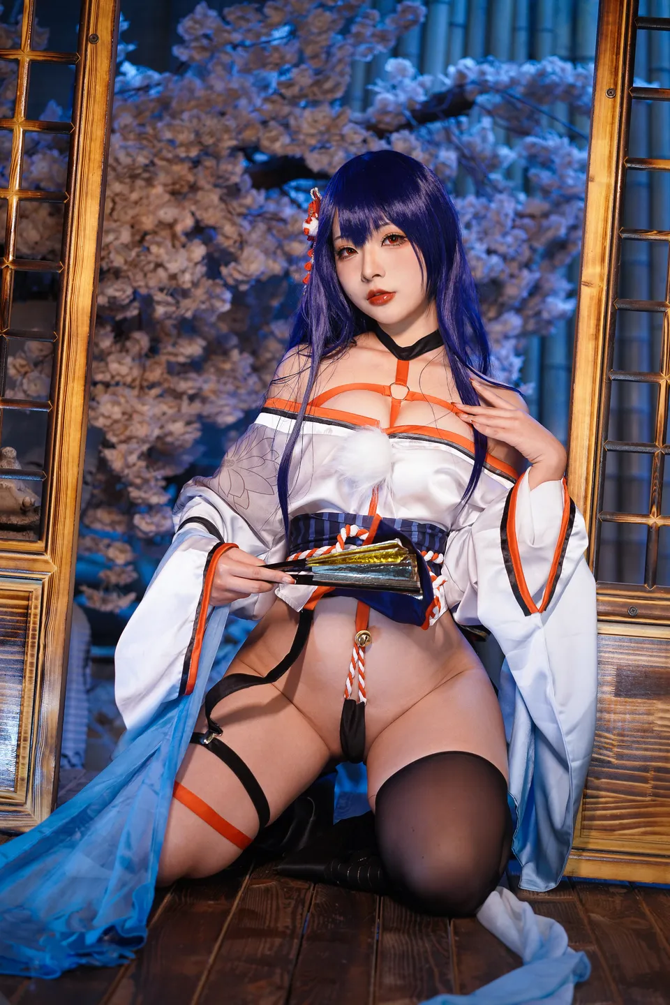 yuuhui玉汇 – NO.028 Erophone Re 真子-和服抹油[82P-957.6M] (82 photos) - Yuuhuiyu Hui (yuuhui玉汇) - Photo 11 of 82