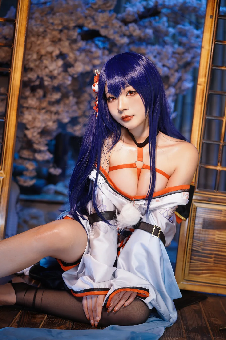 yuuhui玉汇 – NO.028 Erophone Re 真子-和服抹油[82P-957.6M] (82 photos) - Yuuhuiyu Hui (yuuhui玉汇) - Photo 18 of 82