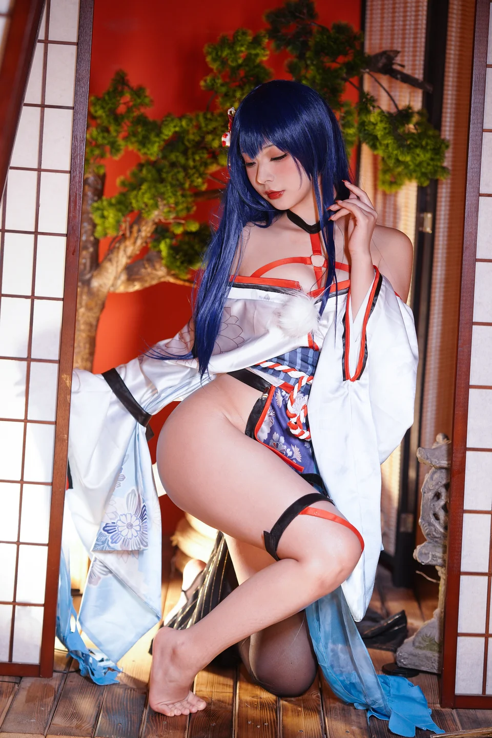 yuuhui玉汇 – NO.028 Erophone Re 真子-和服抹油[82P-957.6M] (82 photos) - Yuuhuiyu Hui (yuuhui玉汇) - Photo 44 of 82