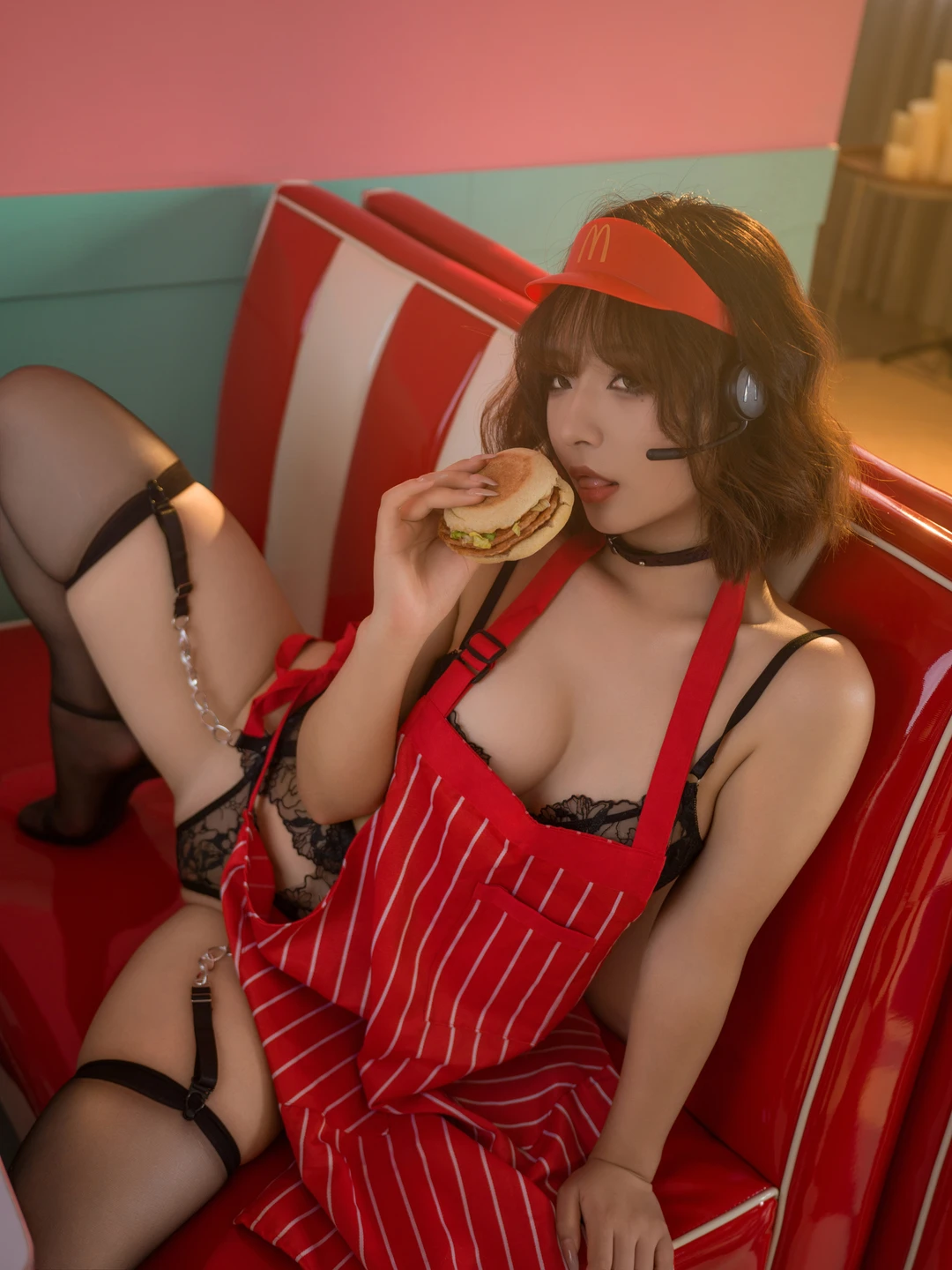 yuuhui玉汇 – No.035 McDonald's Female Waitress [149P / (149 photos) - Yuuhuiyu Hui (yuuhui玉汇) - Photo 91 of 149