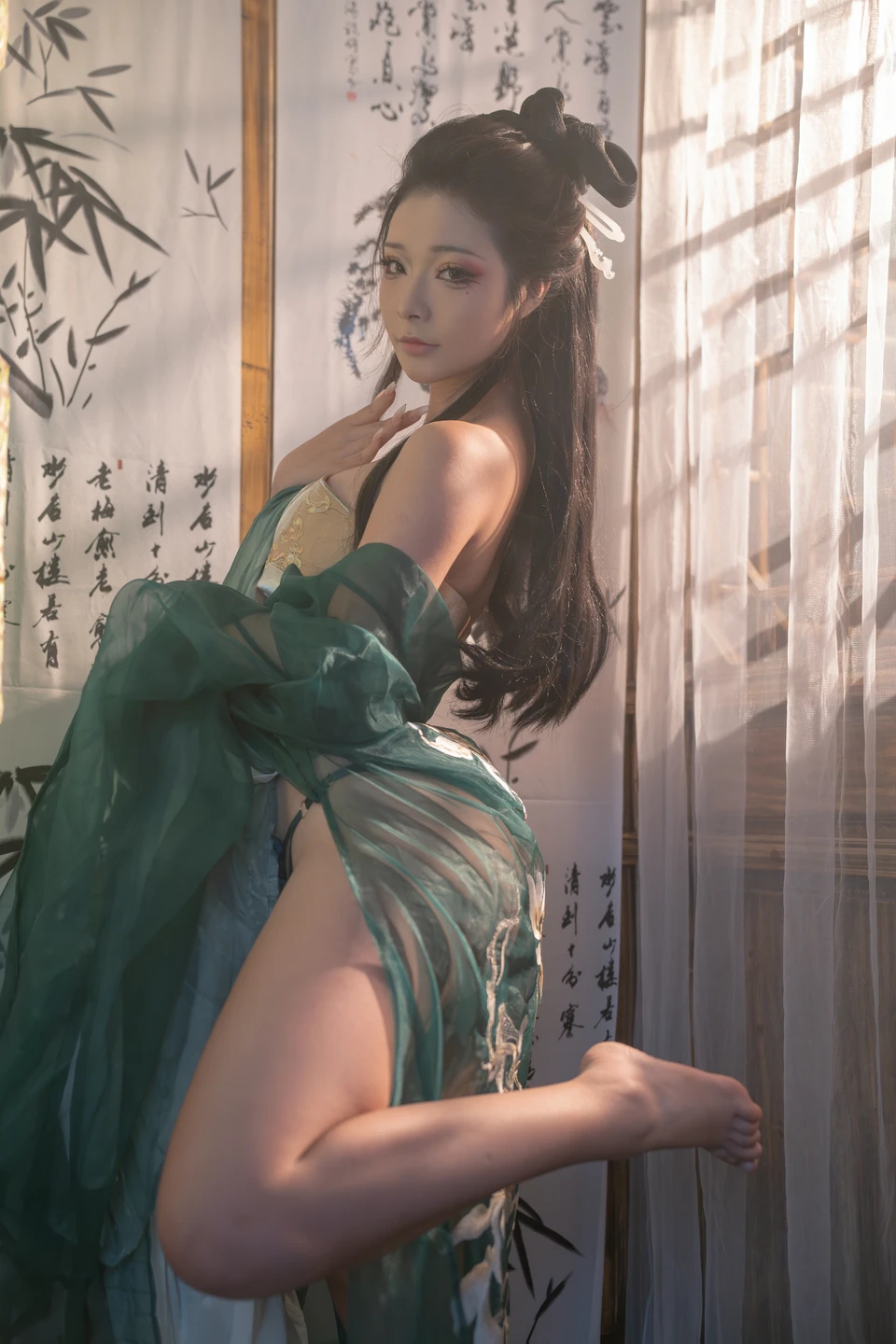 yuuhui玉汇 – NO.062 Willow Smoke (134 photos) - Yuuhuiyu Hui (yuuhui玉汇) - Photo 55 of 134
