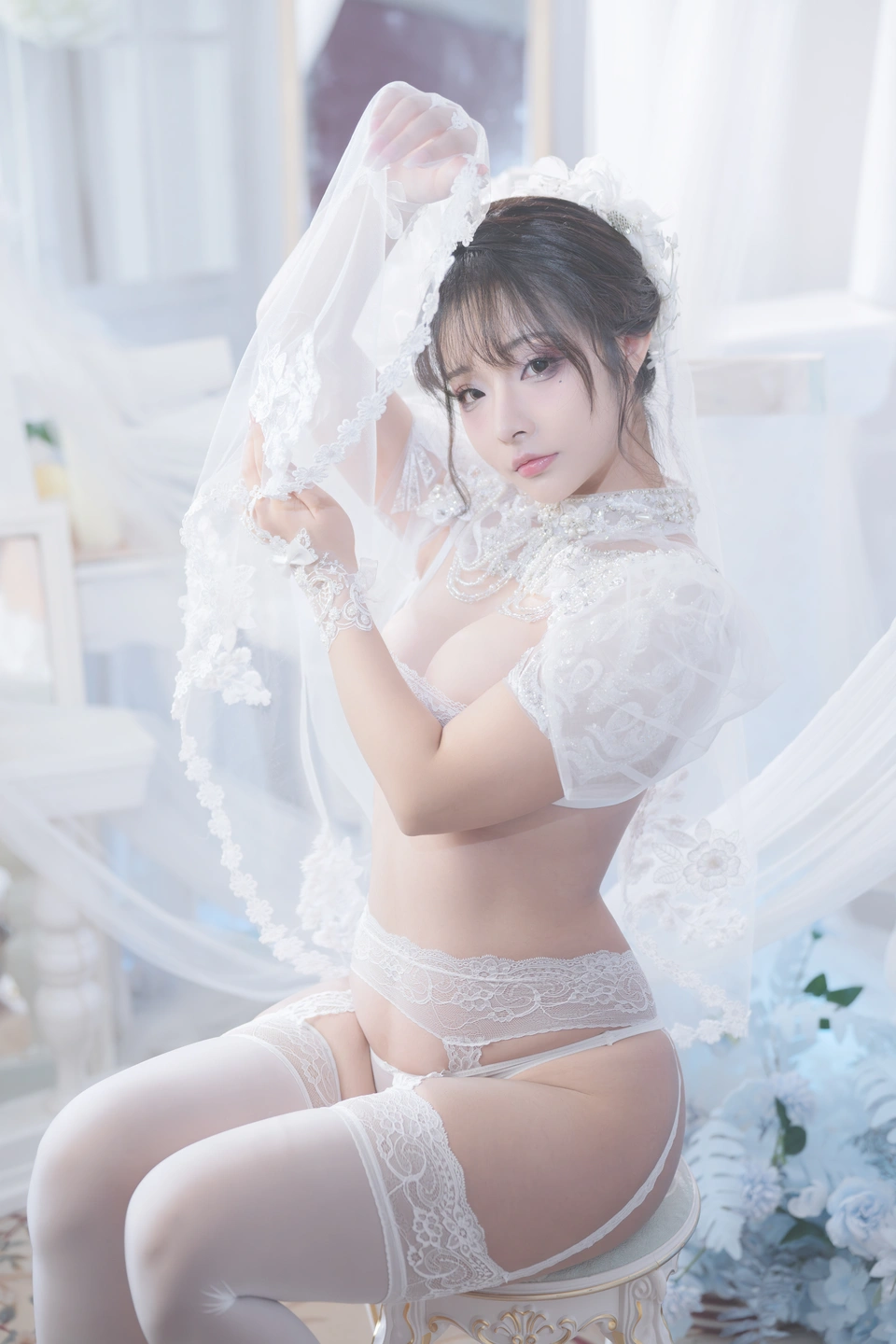 yuuhui玉汇 – NO.063 The Newlywed Wife (127 photos) - Yuuhuiyu Hui (yuuhui玉汇) - Photo 20 of 127