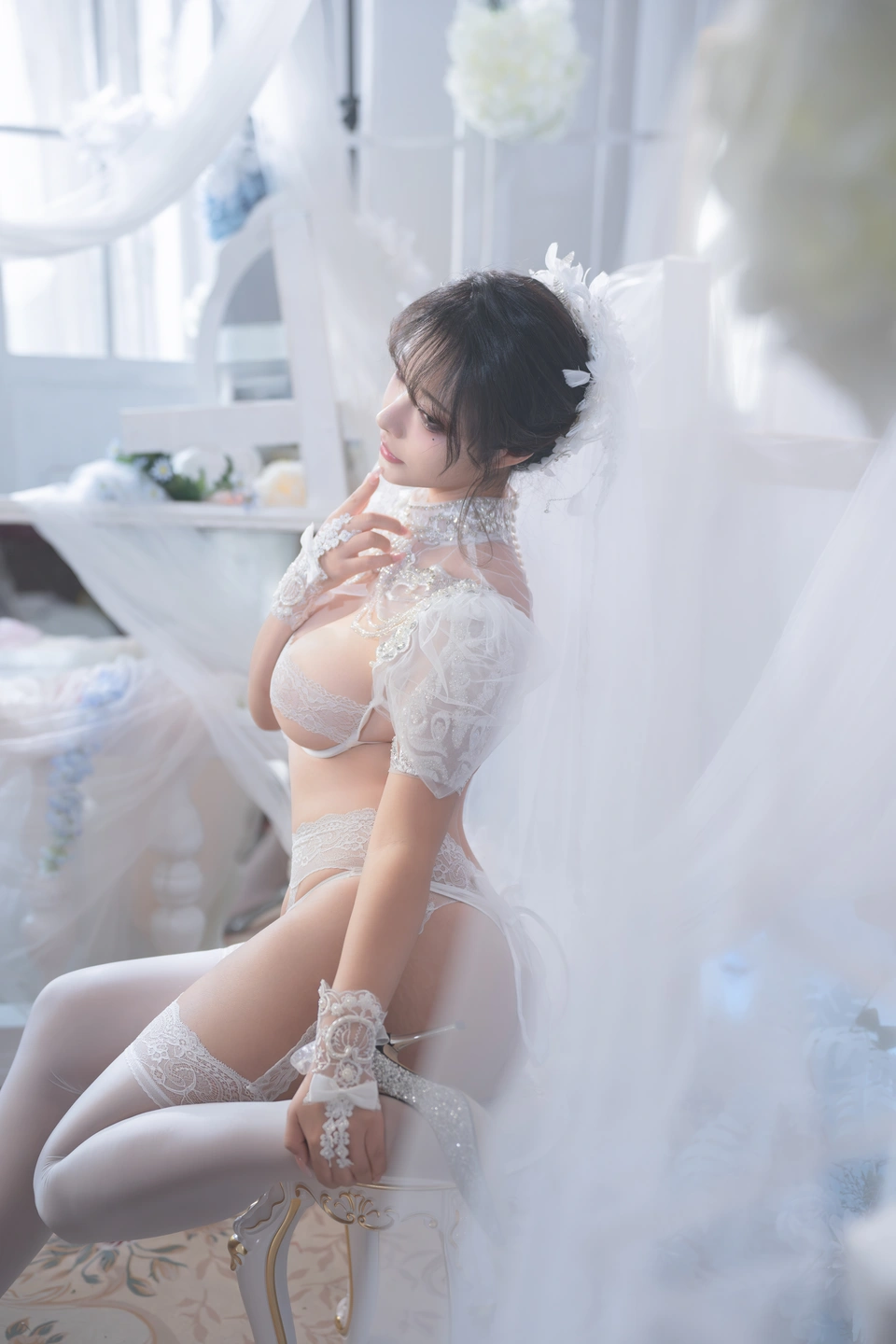 yuuhui玉汇 – NO.063 The Newlywed Wife (127 photos) - Yuuhuiyu Hui (yuuhui玉汇) - Photo 24 of 127