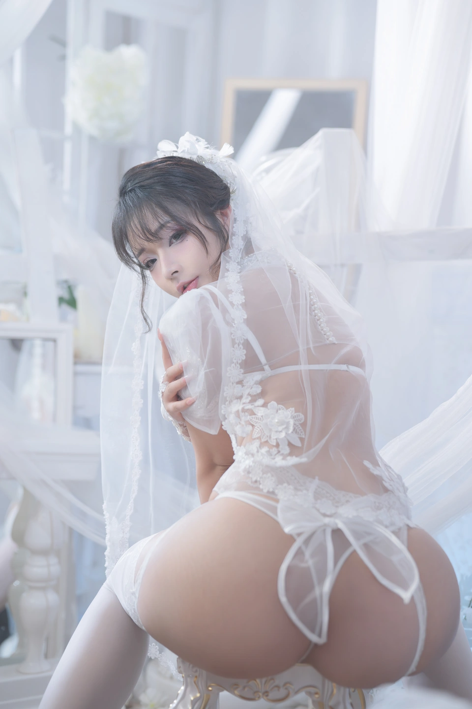 yuuhui玉汇 – NO.063 The Newlywed Wife (127 photos) - Yuuhuiyu Hui (yuuhui玉汇) - Photo 35 of 127