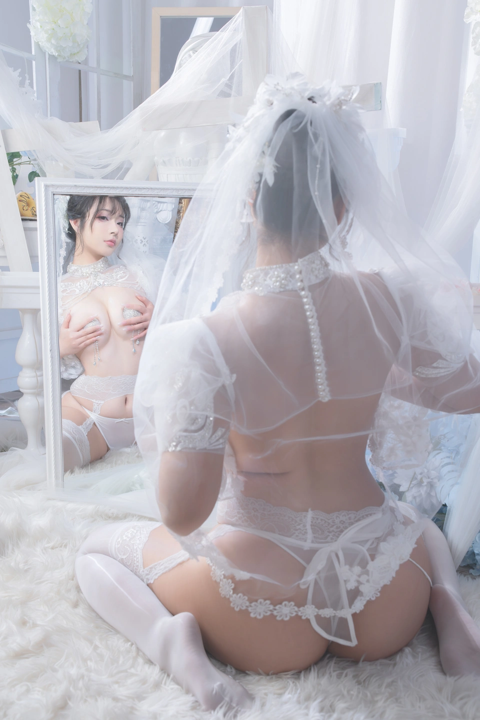 yuuhui玉汇 – NO.063 The Newlywed Wife (127 photos) - Yuuhuiyu Hui (yuuhui玉汇) - Photo 125 of 127