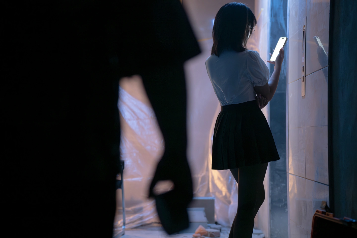 yuuhui – NO.070 Elevator Corridor - Stalking (164 photos) - Yuuhuiyu Hui (yuuhui玉汇) - Photo 5 of 164