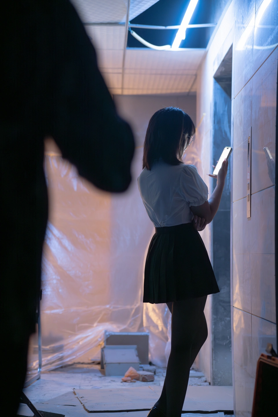 yuuhui – NO.070 Elevator Corridor - Stalking (164 photos) - Yuuhuiyu Hui (yuuhui玉汇) - Photo 6 of 164