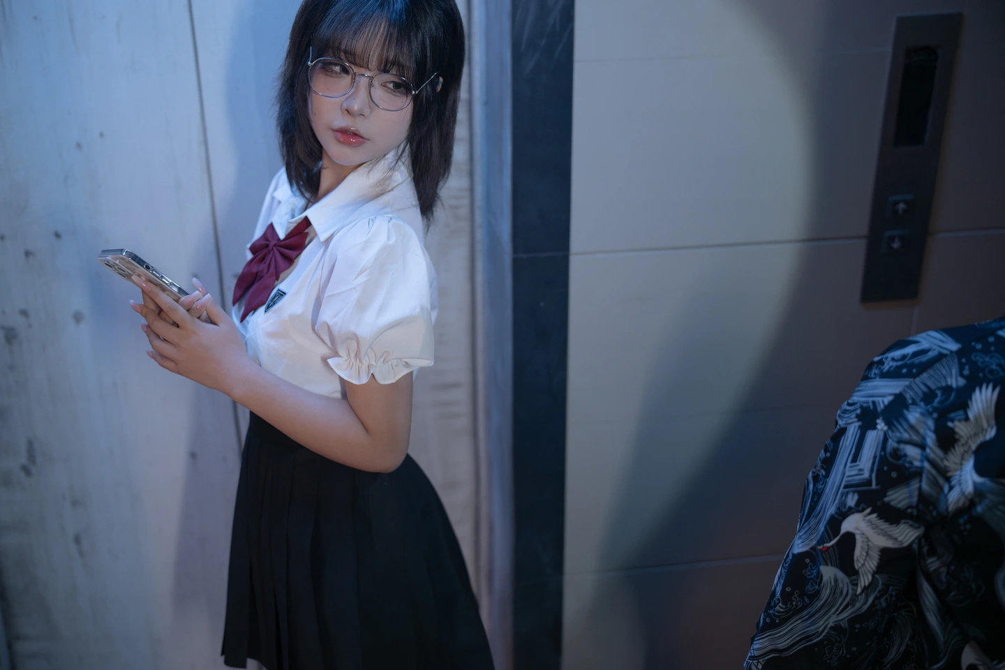 yuuhui – NO.070 Elevator Corridor - Stalking (164 photos) - Yuuhuiyu Hui (yuuhui玉汇) - Photo 8 of 164