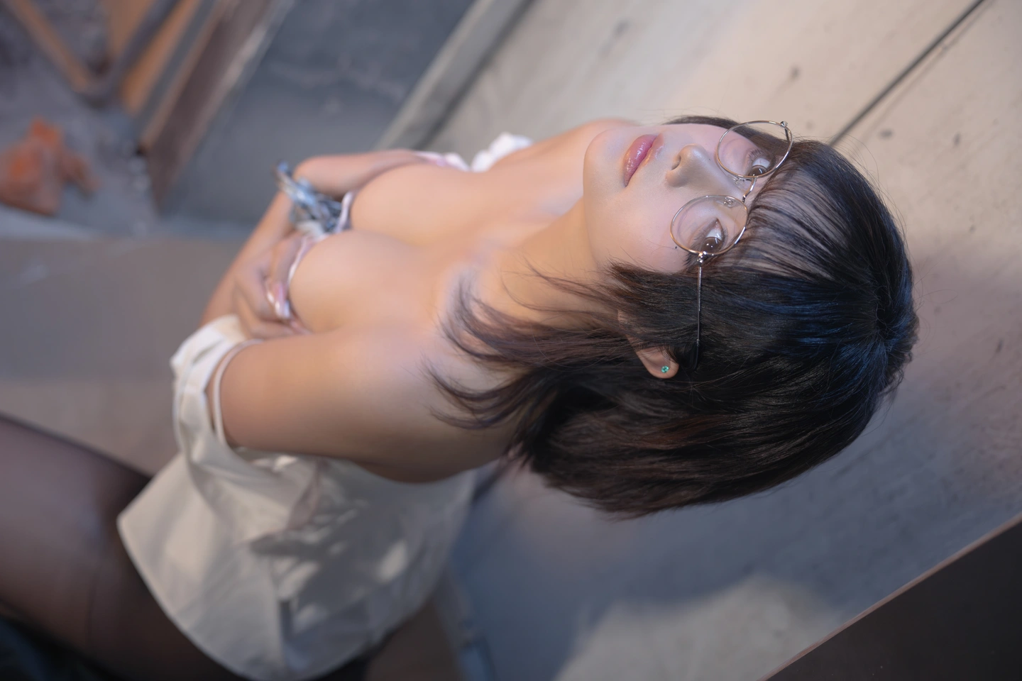 yuuhui – NO.070 Elevator Corridor - Stalking (164 photos) - Yuuhuiyu Hui (yuuhui玉汇) - Photo 82 of 164