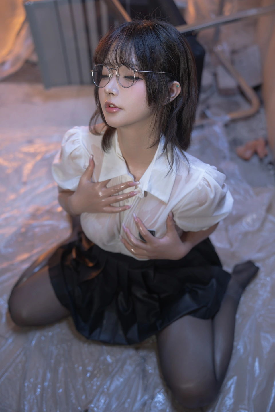 yuuhui – NO.070 Elevator Corridor - Stalking (164 photos) - Yuuhuiyu Hui (yuuhui玉汇) - Photo 91 of 164