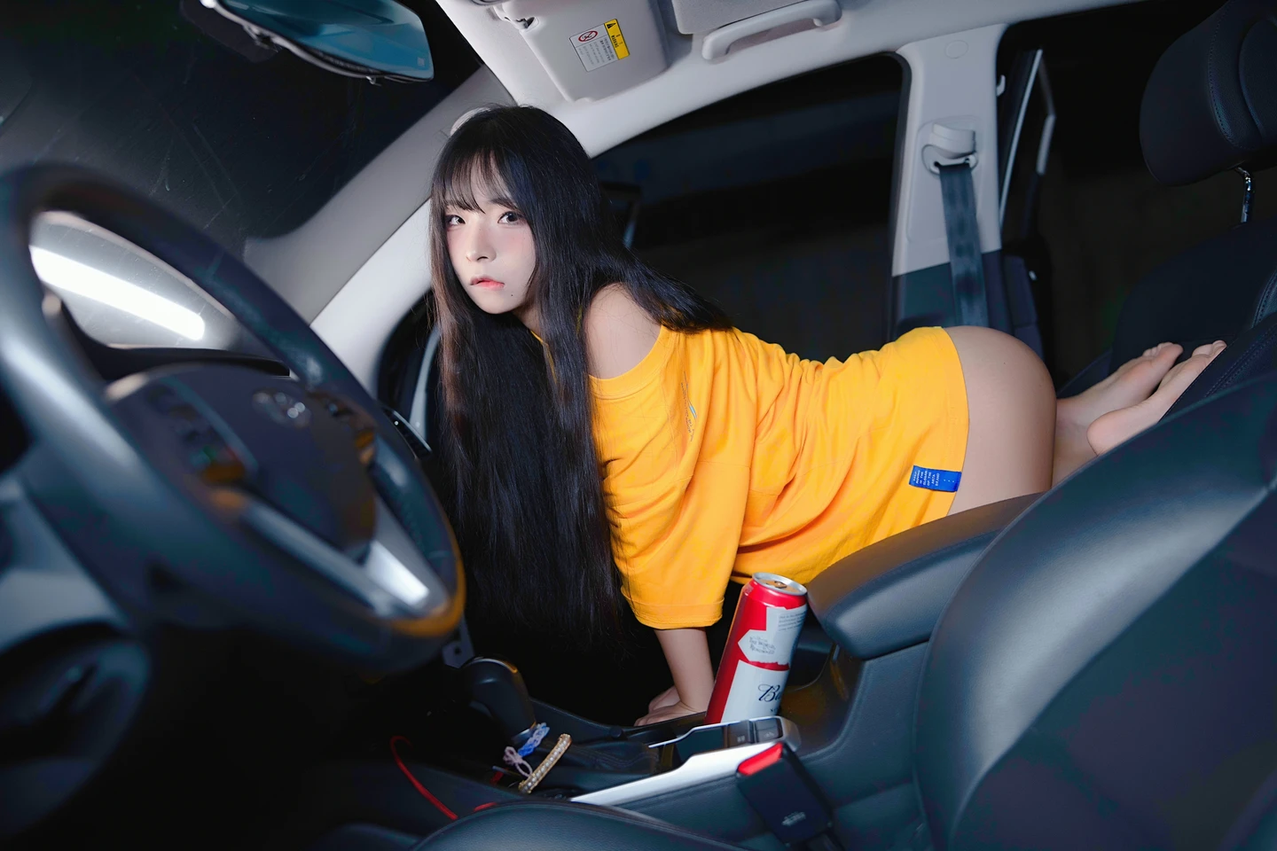 yuuhui玉汇 – NO.078 Yellow Bird in My Car[92P-707.6M] (92 photos) - Yuuhuiyu Hui (yuuhui玉汇) - Photo 76 of 92