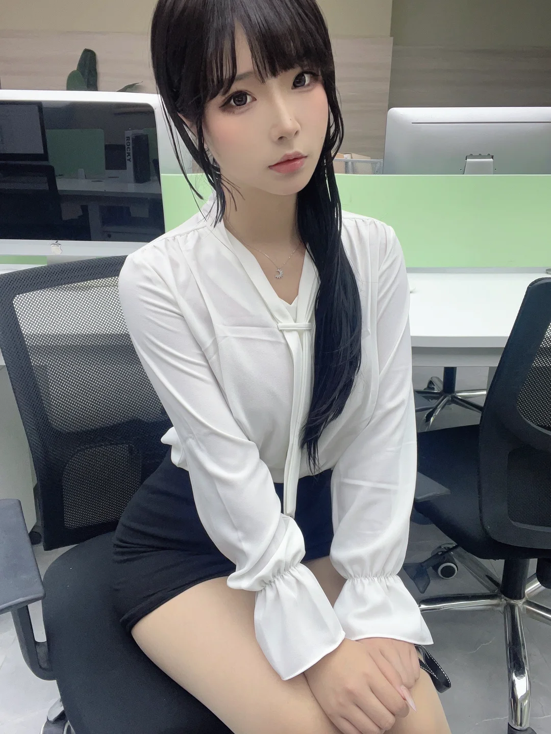 yuuhui – NO.082 [Patreon] Thoughtful Secretary [37P-216.4M] (37 photos) - Yuuhuiyu Hui (yuuhui玉汇) - Photo 6 of 37