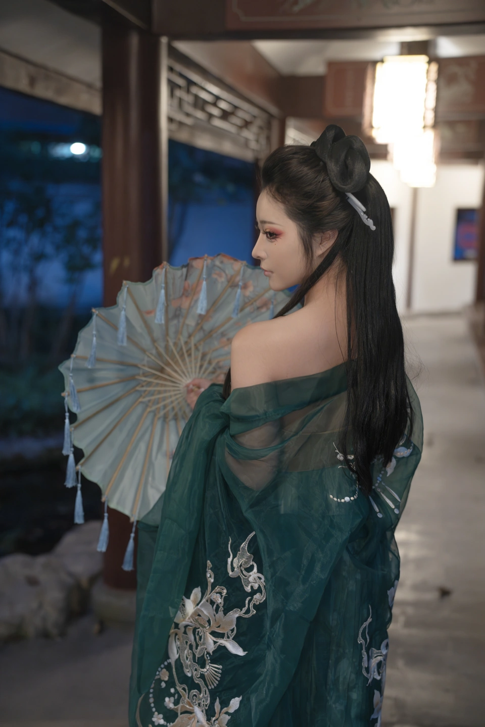 yuuhui玉汇 – NO.085 The Final Chapter of Willow-Like Smoke (136 photos) - Yuuhuiyu Hui (yuuhui玉汇) - Photo 4 of 136