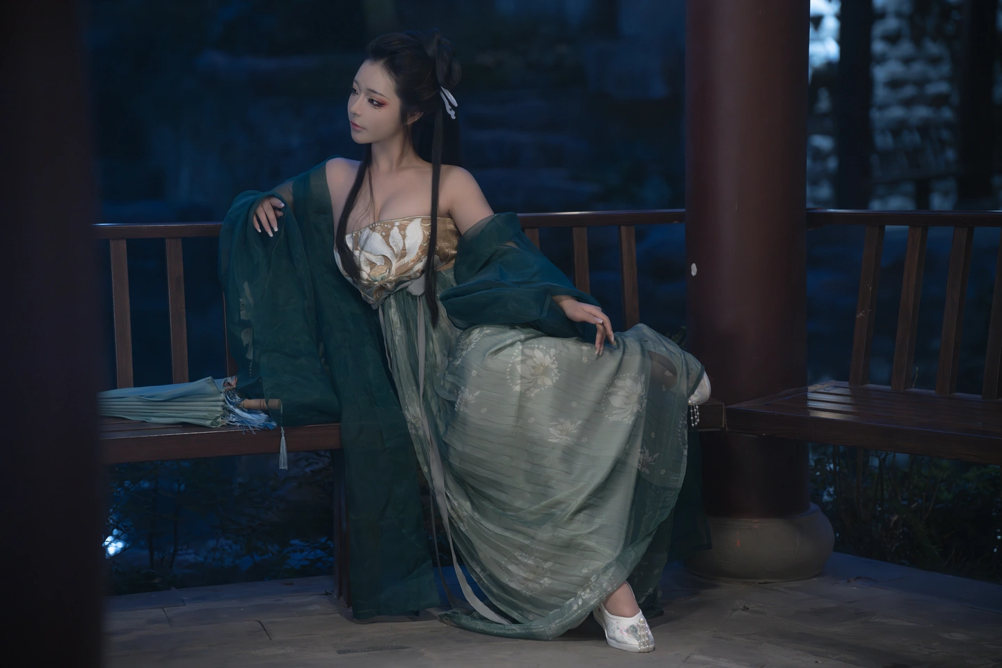 yuuhui玉汇 – NO.085 The Final Chapter of Willow-Like Smoke (136 photos) - Yuuhuiyu Hui (yuuhui玉汇) - Photo 6 of 136