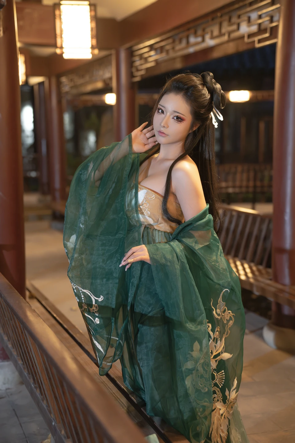 yuuhui玉汇 – NO.085 The Final Chapter of Willow-Like Smoke (136 photos) - Yuuhuiyu Hui (yuuhui玉汇) - Photo 7 of 136