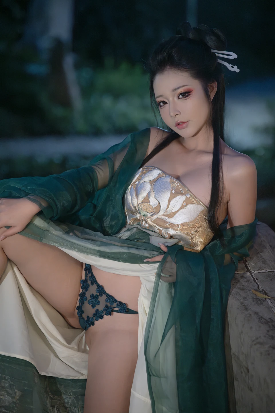 yuuhui玉汇 – NO.085 The Final Chapter of Willow-Like Smoke (136 photos) - Yuuhuiyu Hui (yuuhui玉汇) - Photo 8 of 136