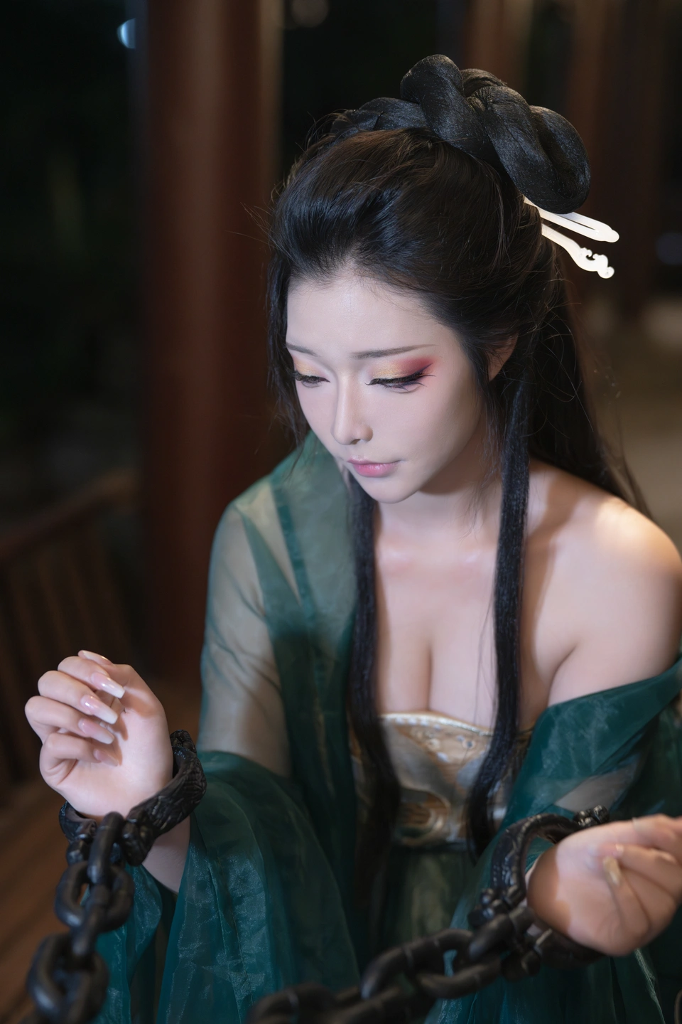 yuuhui玉汇 – NO.085 The Final Chapter of Willow-Like Smoke (136 photos) - Yuuhuiyu Hui (yuuhui玉汇) - Photo 15 of 136