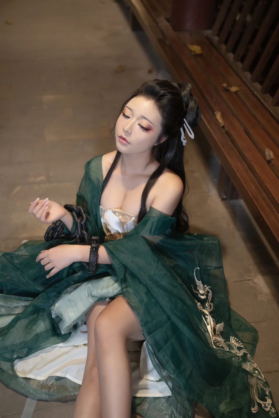 yuuhui玉汇 – NO.085 The Final Chapter of Willow-Like Smoke (136 photos) - Yuuhuiyu Hui (yuuhui玉汇) - Photo 16 of 136