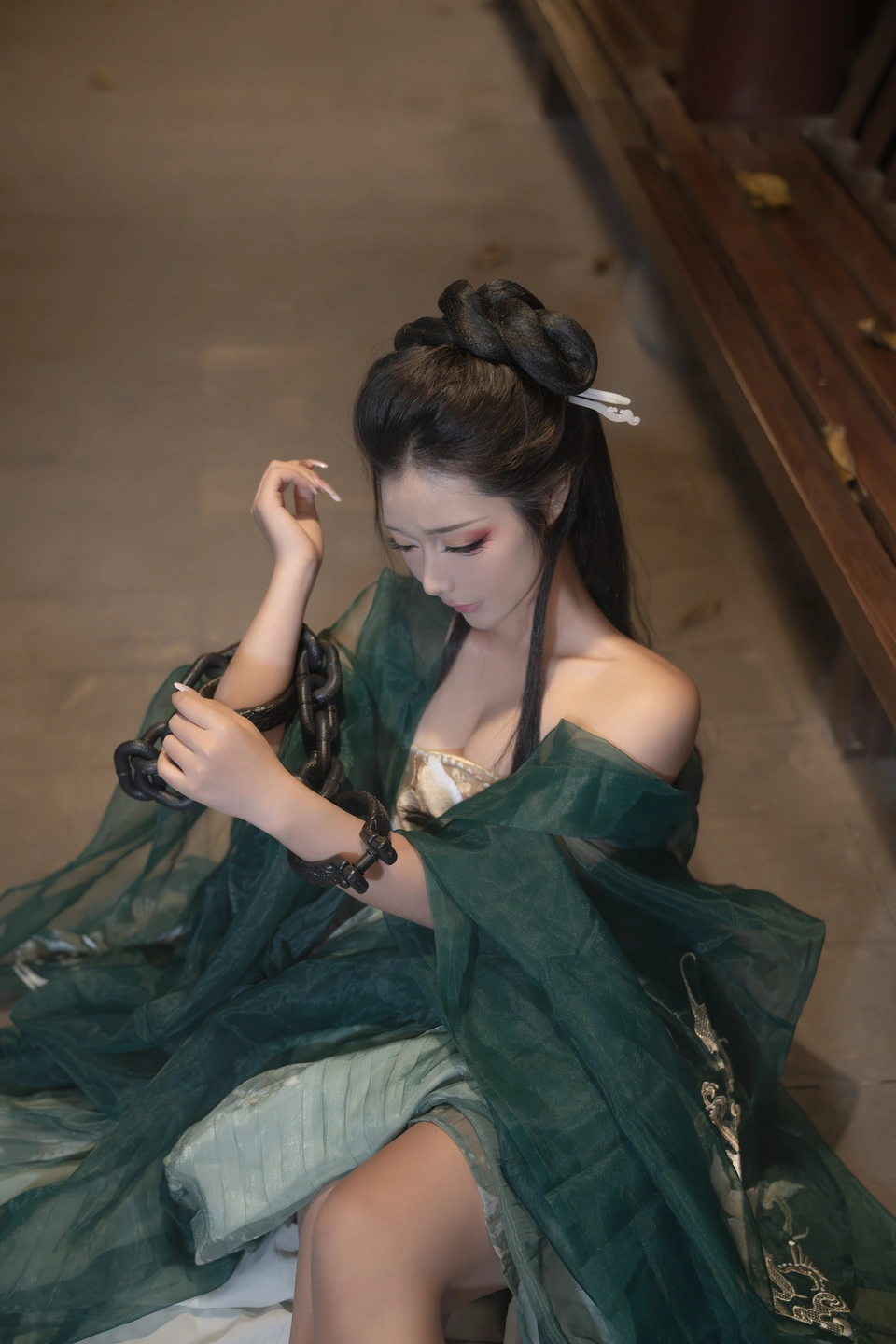 yuuhui玉汇 – NO.085 The Final Chapter of Willow-Like Smoke (136 photos) - Yuuhuiyu Hui (yuuhui玉汇) - Photo 17 of 136