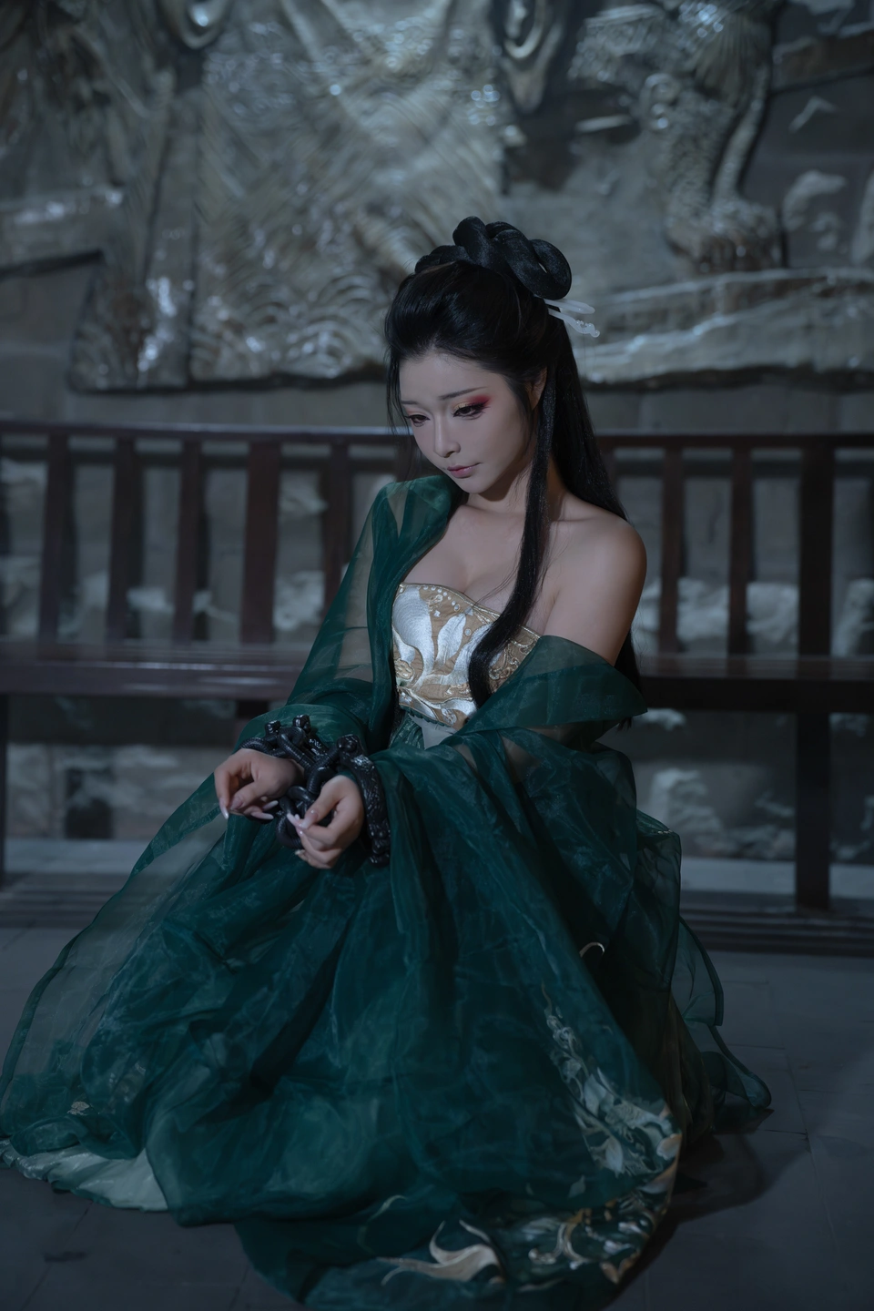 yuuhui玉汇 – NO.085 The Final Chapter of Willow-Like Smoke (136 photos) - Yuuhuiyu Hui (yuuhui玉汇) - Photo 18 of 136