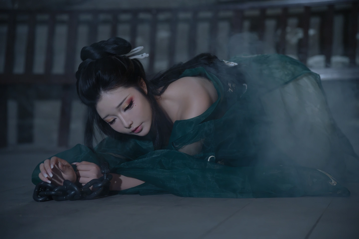 yuuhui玉汇 – NO.085 The Final Chapter of Willow-Like Smoke (136 photos) - Yuuhuiyu Hui (yuuhui玉汇) - Photo 19 of 136