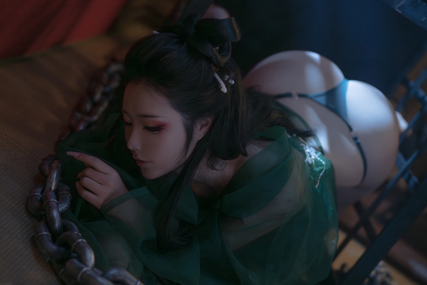 yuuhui玉汇 – NO.085 The Final Chapter of Willow-Like Smoke (136 photos) - Yuuhuiyu Hui (yuuhui玉汇) - Photo 60 of 136