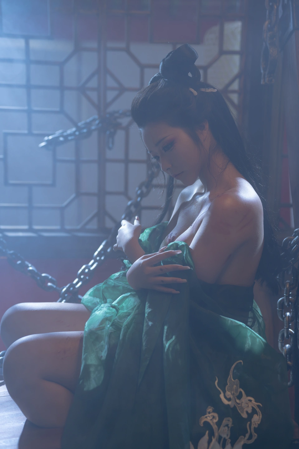 yuuhui玉汇 – NO.085 The Final Chapter of Willow-Like Smoke (136 photos) - Yuuhuiyu Hui (yuuhui玉汇) - Photo 78 of 136