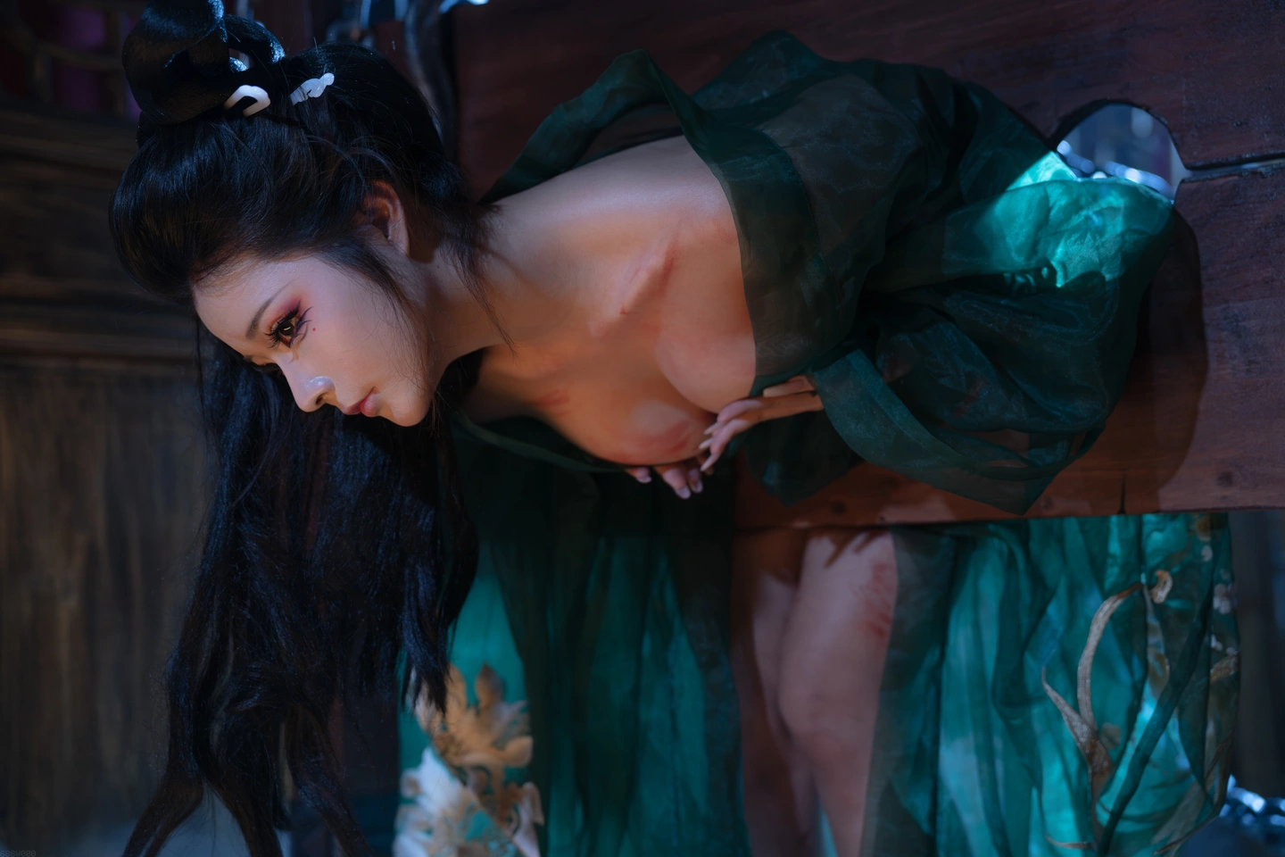 yuuhui玉汇 – NO.085 The Final Chapter of Willow-Like Smoke (136 photos) - Yuuhuiyu Hui (yuuhui玉汇) - Photo 110 of 136