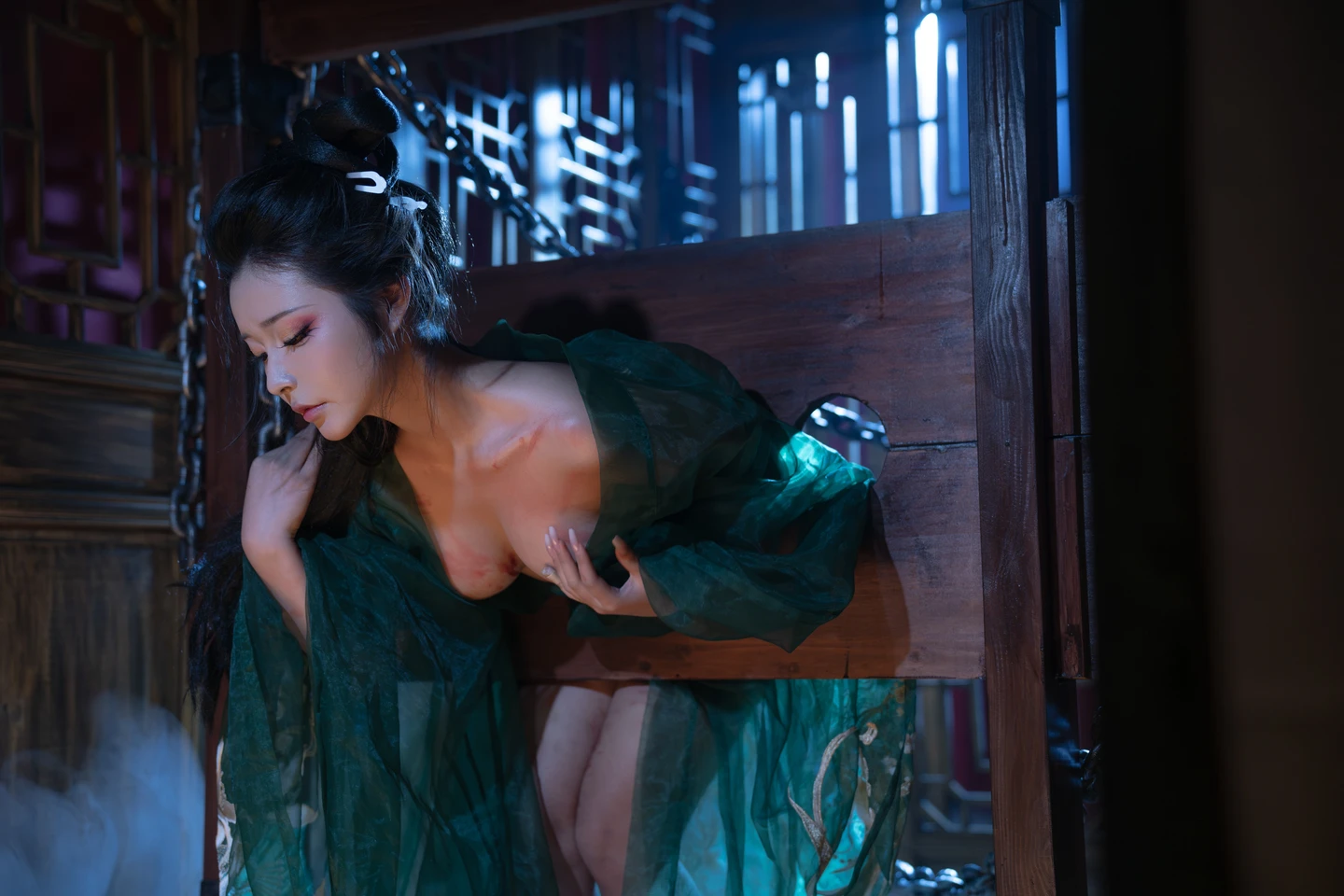 yuuhui玉汇 – NO.085 The Final Chapter of Willow-Like Smoke (136 photos) - Yuuhuiyu Hui (yuuhui玉汇) - Photo 111 of 136