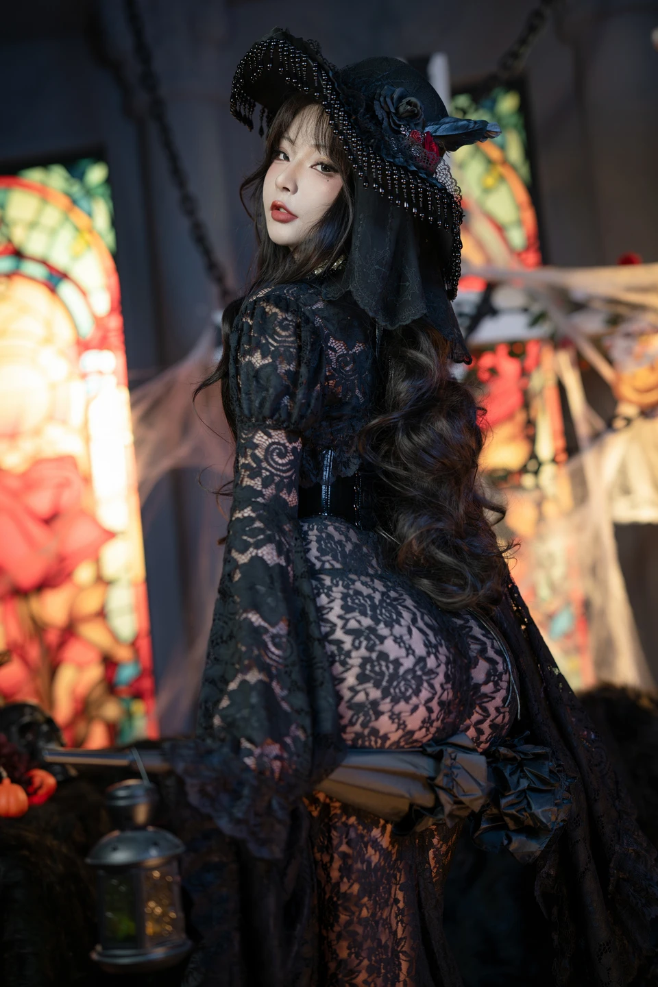 yuuhui玉汇 – NO.087 Halloween Special Witch's Crazy Night [133P-1V-948M] (133 photos) - Yuuhuiyu Hui (yuuhui玉汇) - Photo 5 of 133