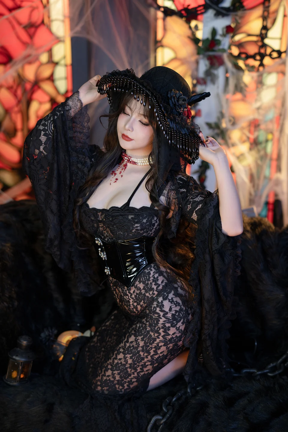 yuuhui玉汇 – NO.087 Halloween Special Witch's Crazy Night [133P-1V-948M] (133 photos) - Yuuhuiyu Hui (yuuhui玉汇) - Photo 12 of 133