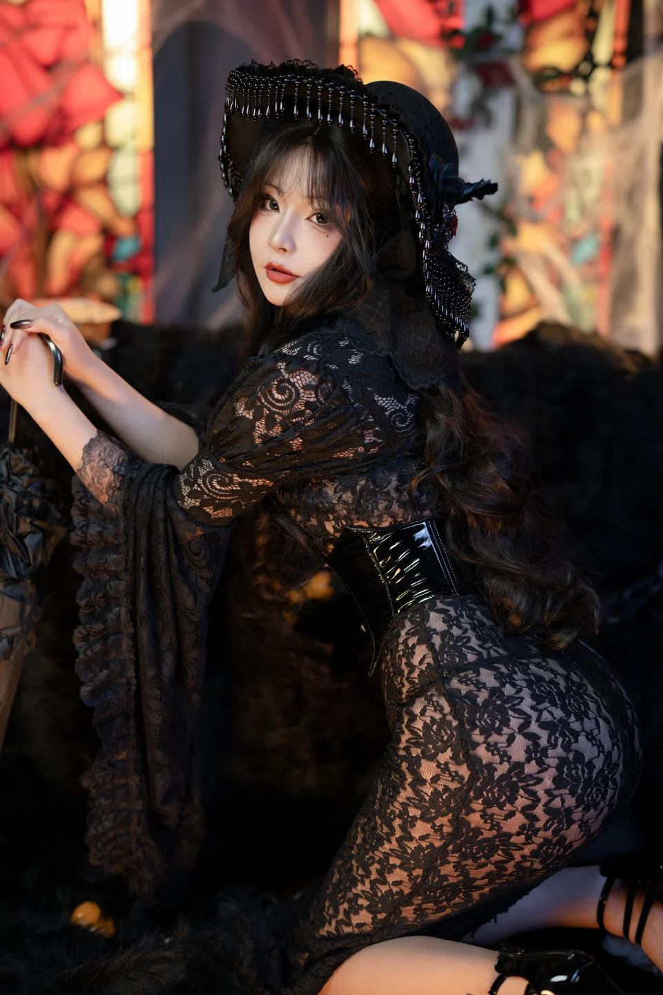 yuuhui玉汇 – NO.087 Halloween Special Witch's Crazy Night [133P-1V-948M] (133 photos) - Yuuhuiyu Hui (yuuhui玉汇) - Photo 31 of 133