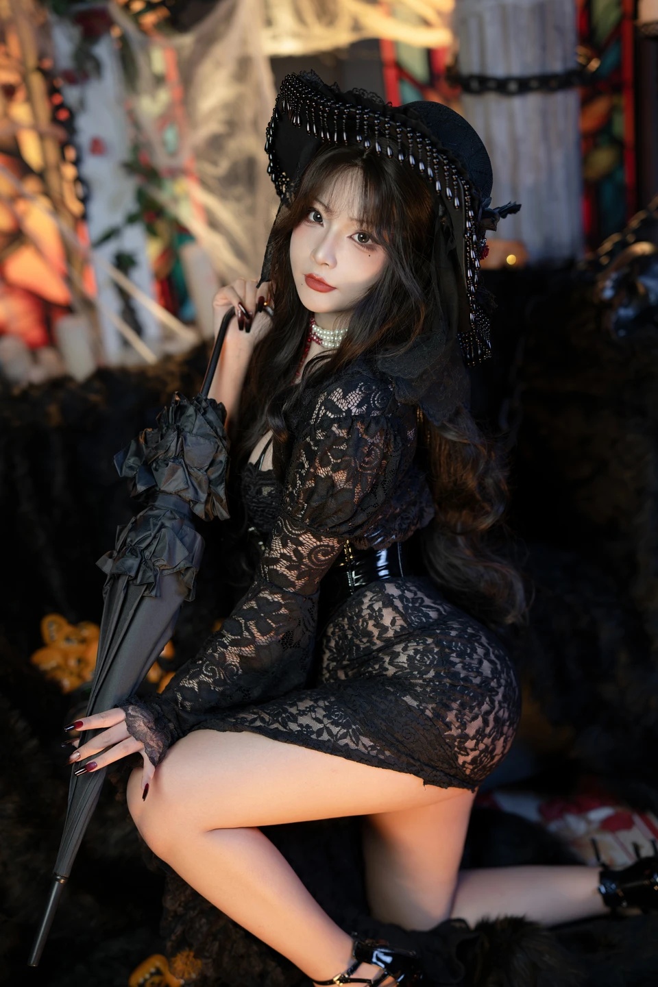 yuuhui玉汇 – NO.087 Halloween Special Witch's Crazy Night [133P-1V-948M] (133 photos) - Yuuhuiyu Hui (yuuhui玉汇) - Photo 32 of 133