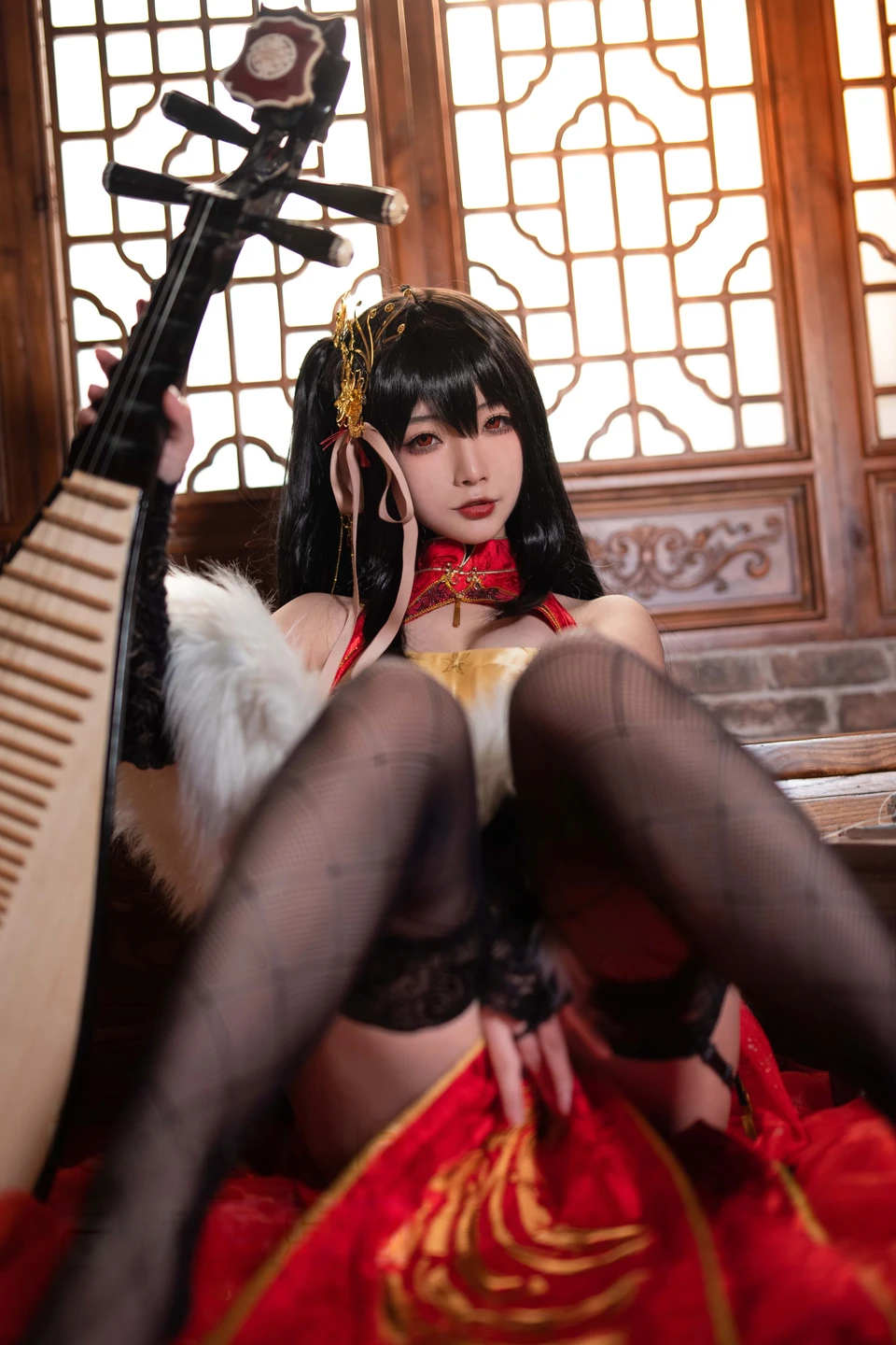 yuuhui玉汇 – NO.094 Azur Lane Taihō Cheongsam [23P-148M] (23 photos) - Yuuhuiyu Hui (yuuhui玉汇) - Photo 9 of 23