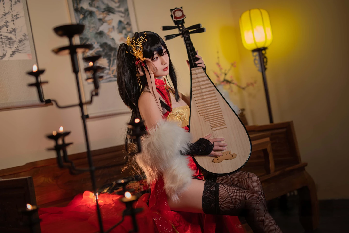 yuuhui玉汇 – NO.094 Azur Lane Taihō Cheongsam [23P-148M] (23 photos) - Yuuhuiyu Hui (yuuhui玉汇) - Photo 11 of 23