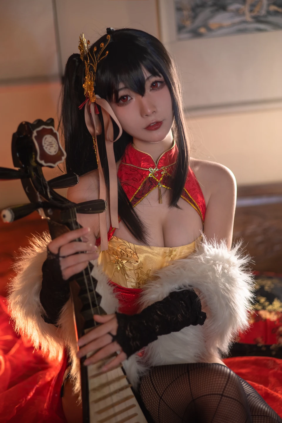 yuuhui玉汇 – NO.094 Azur Lane Taihō Cheongsam [23P-148M] (23 photos) - Yuuhuiyu Hui (yuuhui玉汇) - Photo 13 of 23