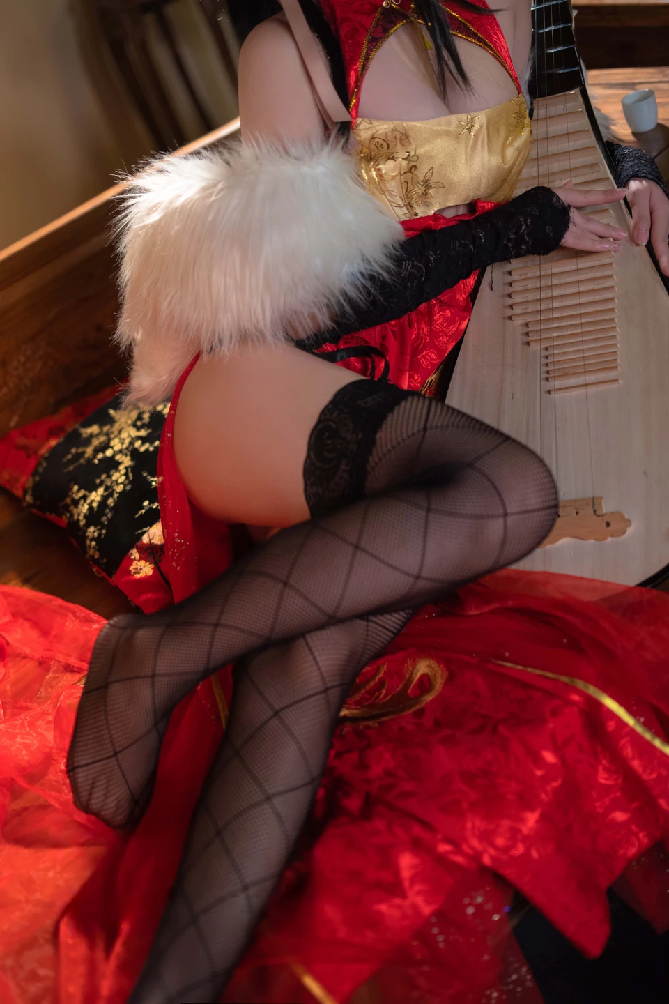 yuuhui玉汇 – NO.094 Azur Lane Taihō Cheongsam [23P-148M] (23 photos) - Yuuhuiyu Hui (yuuhui玉汇) - Photo 18 of 23