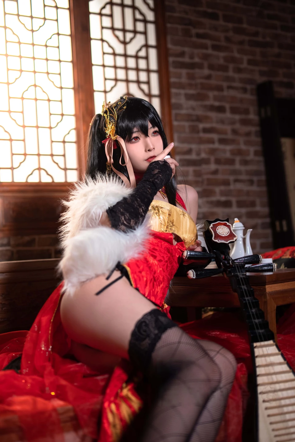 yuuhui玉汇 – NO.094 Azur Lane Taihō Cheongsam [23P-148M] (23 photos) - Yuuhuiyu Hui (yuuhui玉汇) - Photo 23 of 23