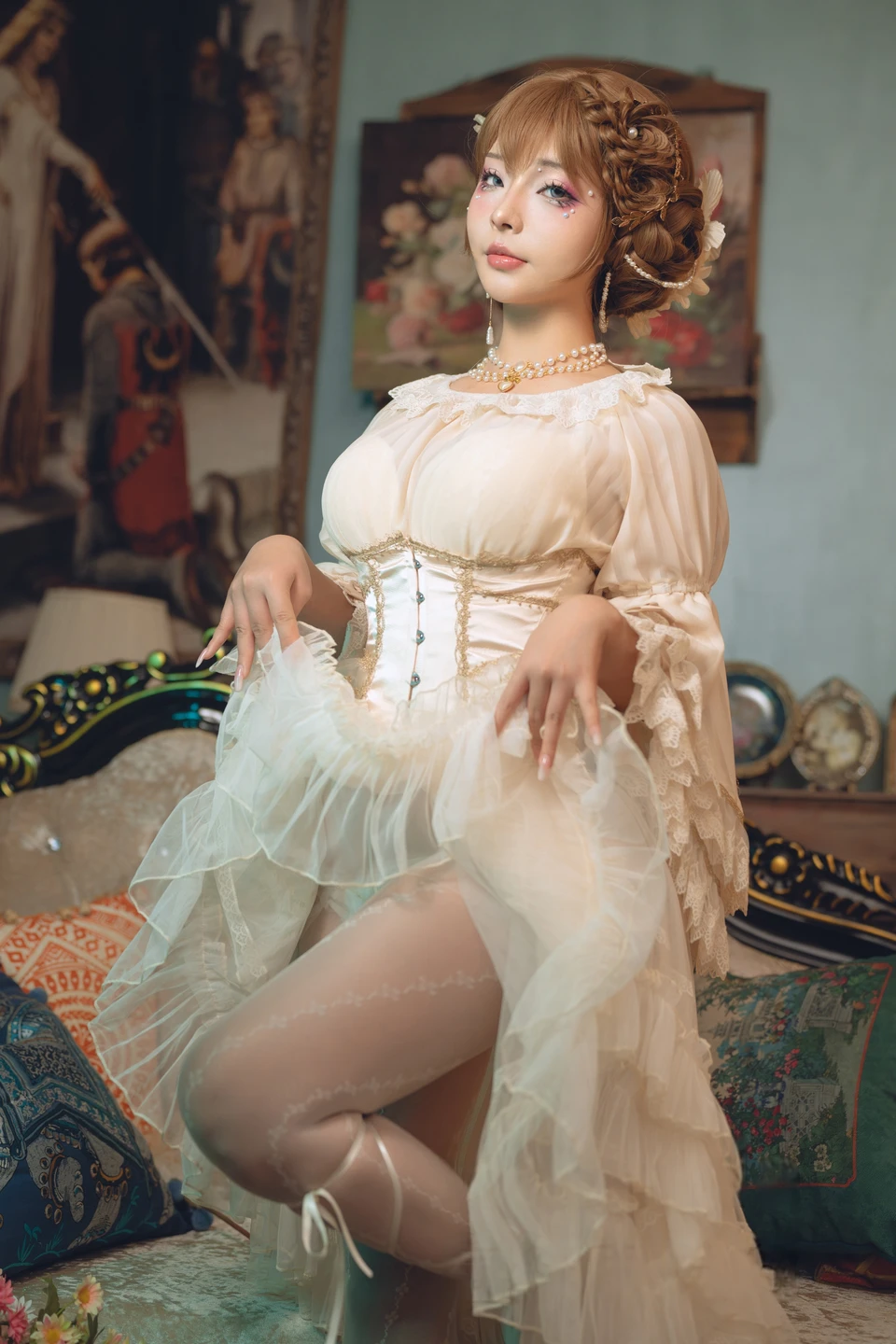 yuuhui玉汇 – NO.098 Paris Spring Dream [139P-2V-1.46G] (139 photos) - Yuuhuiyu Hui (yuuhui玉汇) - Photo 7 of 139