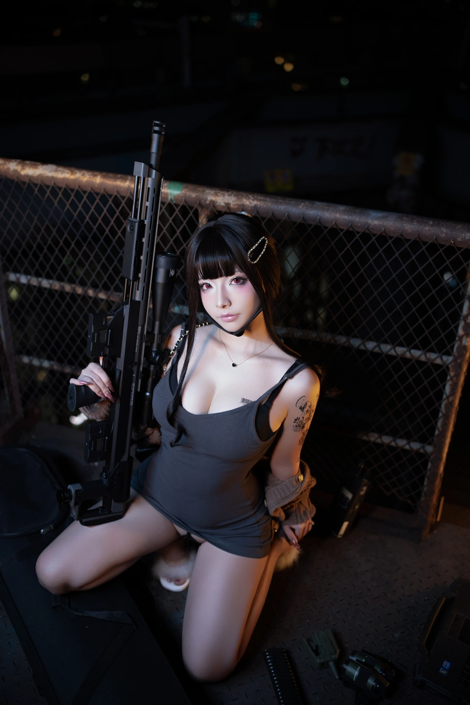 yuuhui玉汇 – NO.099 NIKKE Assassin's Wife (136 photos) - Yuuhuiyu Hui (yuuhui玉汇) - Photo 11 of 136