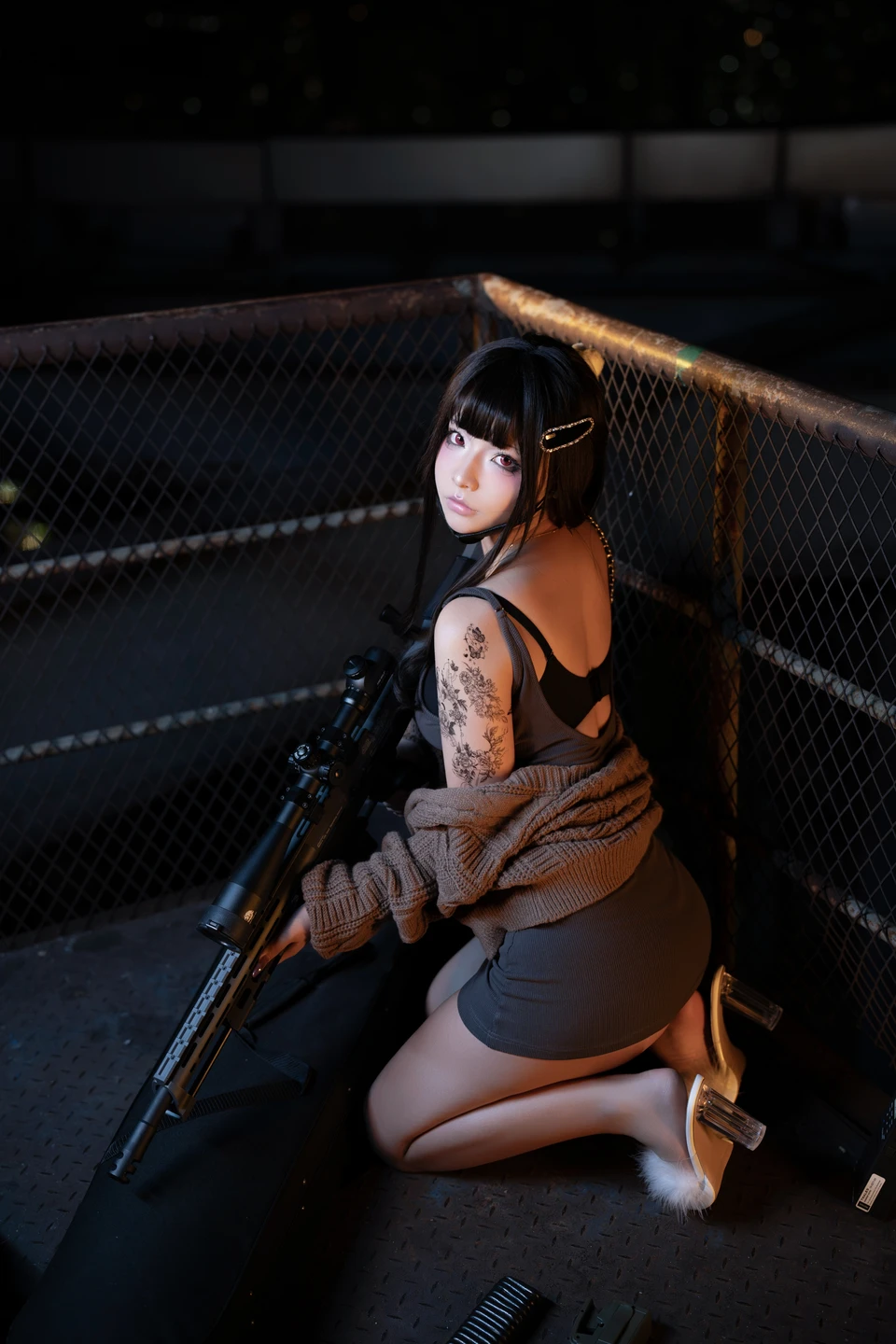 yuuhui玉汇 – NO.099 NIKKE Assassin's Wife (136 photos) - Yuuhuiyu Hui (yuuhui玉汇) - Photo 12 of 136