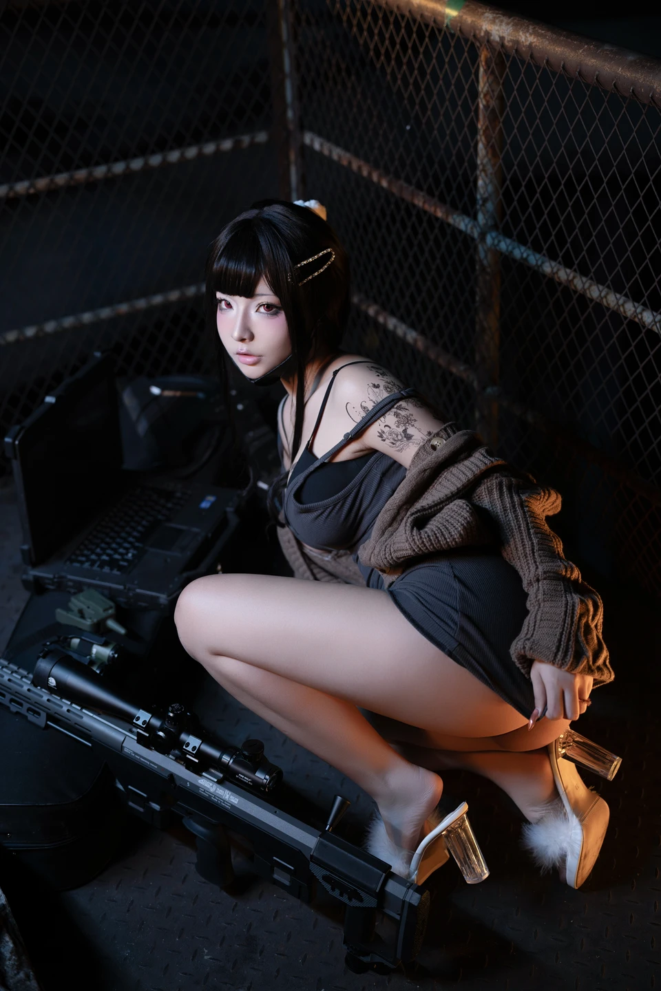 yuuhui玉汇 – NO.099 NIKKE Assassin's Wife (136 photos) - Yuuhuiyu Hui (yuuhui玉汇) - Photo 26 of 136