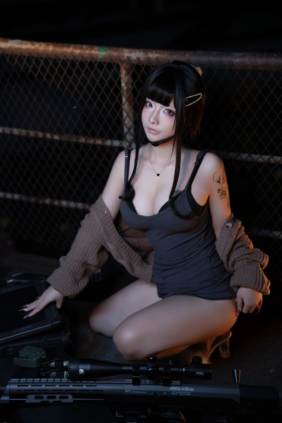 yuuhui玉汇 – NO.099 NIKKE Assassin's Wife (136 photos) - Yuuhuiyu Hui (yuuhui玉汇) - Photo 27 of 136