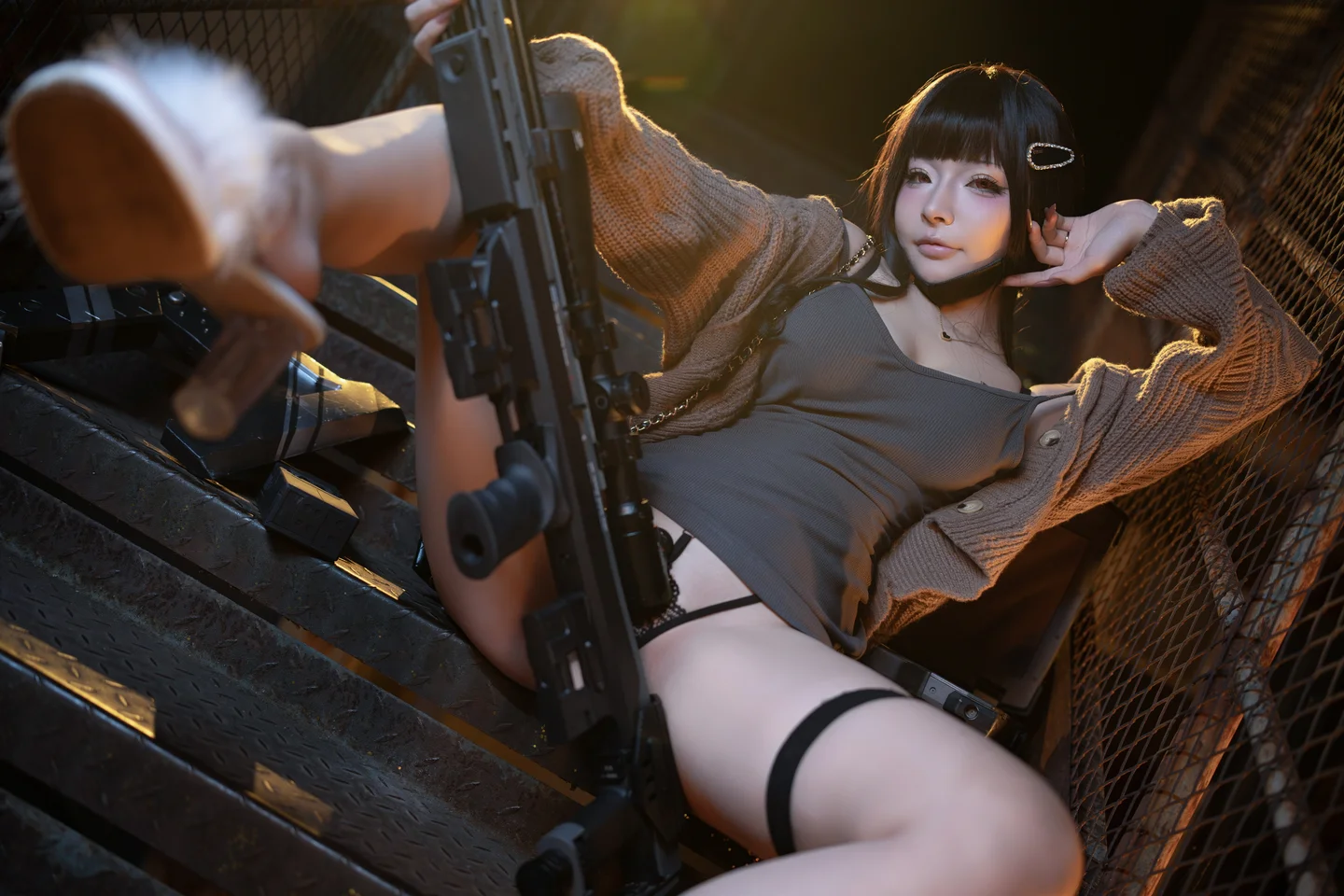 yuuhui玉汇 – NO.099 NIKKE Assassin's Wife (136 photos) - Yuuhuiyu Hui (yuuhui玉汇) - Photo 53 of 136