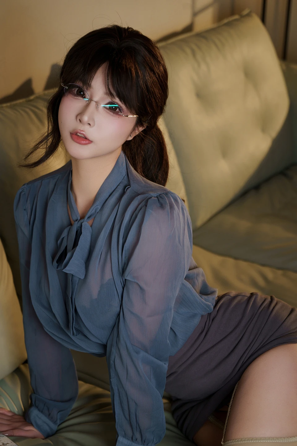 yuuhui玉汇 – No.107 Night Shift (147 photos) - Yuuhuiyu Hui (yuuhui玉汇) - Photo 45 of 147