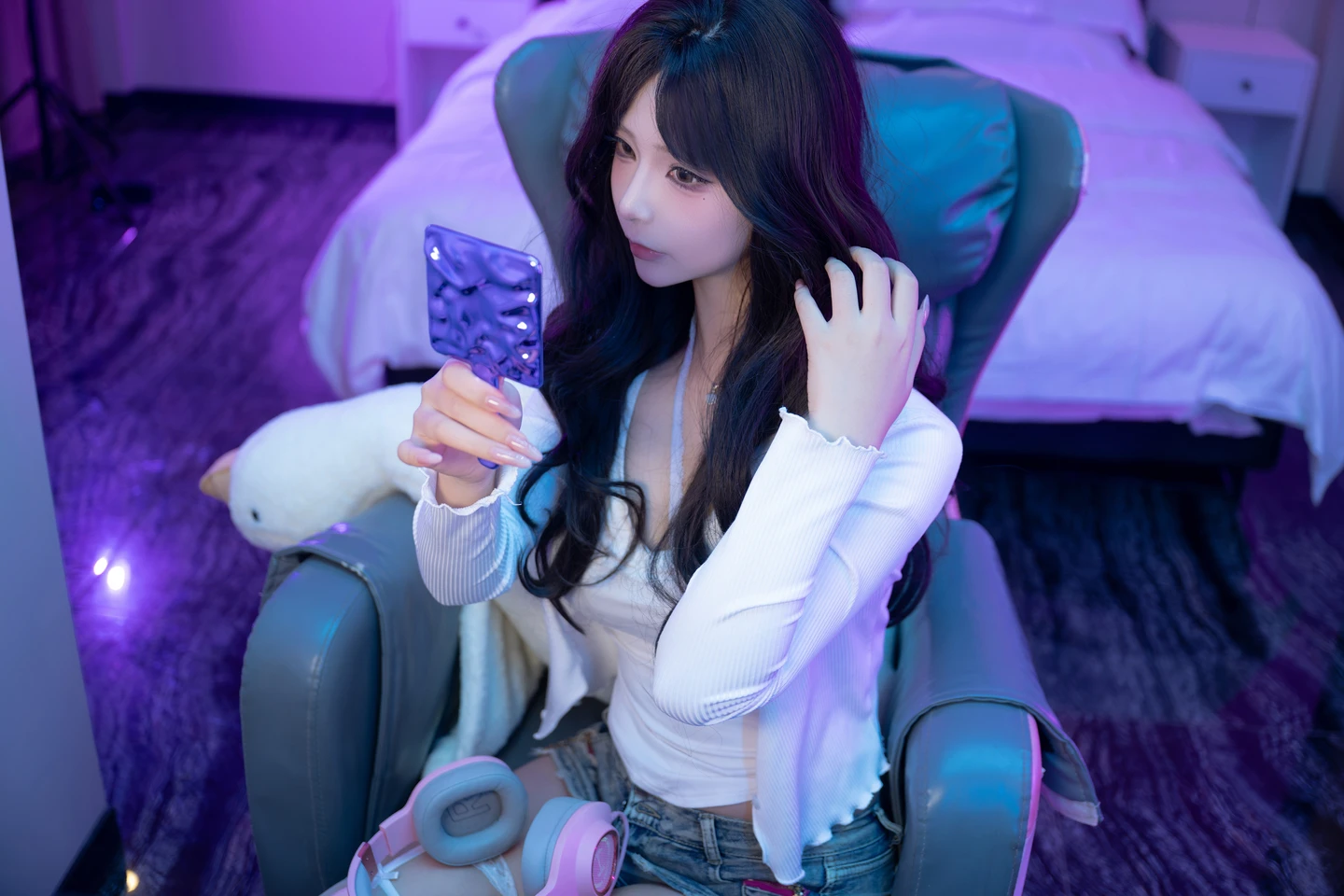 yuuhui玉汇 – NO.111 Live Broadcast Accident (129 photos) - Yuuhuiyu Hui (yuuhui玉汇) - Photo 30 of 129