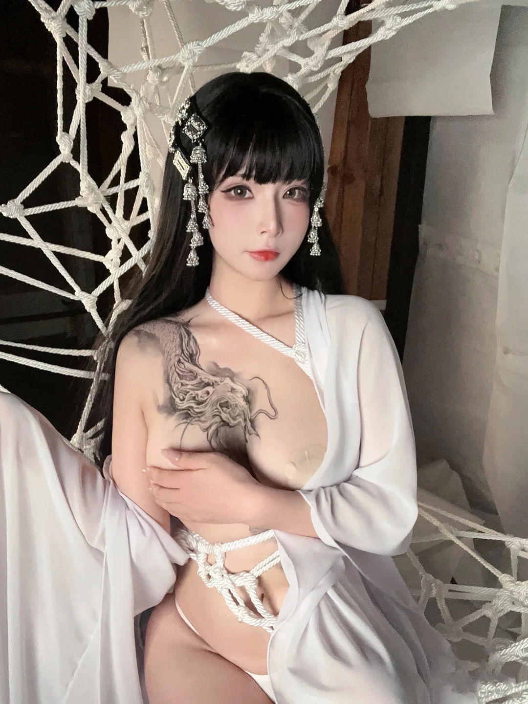 yuuhui玉汇 – NO.112 Bai Long Yin (40 photos) - Yuuhuiyu Hui (yuuhui玉汇) - Photo 8 of 40