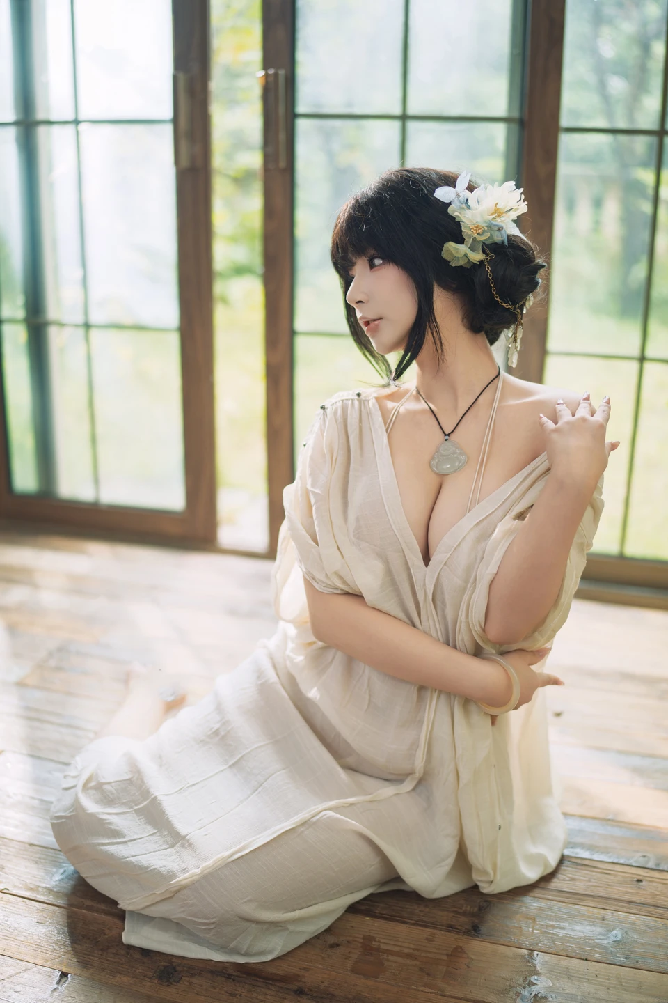 yuuhui玉汇 – NO.120 Spring Song [125P-2V-1.6G] (125 photos) - Yuuhuiyu Hui (yuuhui玉汇) - Photo 5 of 125